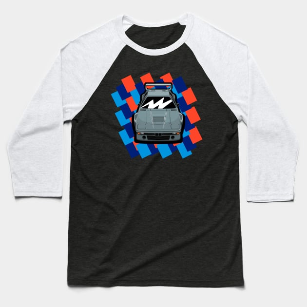 Supercar Baseball T-Shirt by icemanmsc